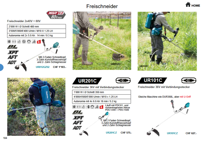 51. Makita Rasentrimmer & Freischneider